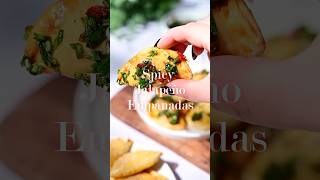 Super Easy Jalapeno Empanadas Recipe deliciousfood vegetarian [upl. by Beutner784]