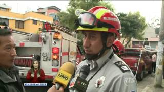 Un hombre murió electrocutado al tocar cables de alta tensión Quito [upl. by Janelle]