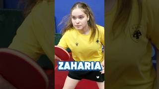 ZAHARIA The AEK Table Tennis Superstar You Need to Watch Now ⭐🏓🔥 [upl. by Rush]