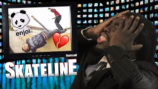 SKATELINE  Ishod Wair Gifted Hater Louie Barletta Enjoi RIP Cata Diaz Matt Tomasello Lenz III [upl. by Lati]