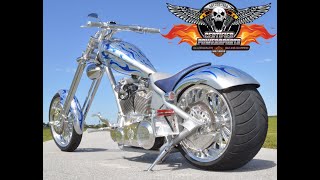 SOLD  2006 BOURGET BIKE WORKS DRAGON 330 SPRINGER CHOPPER Only 325 Miles [upl. by Akeme20]