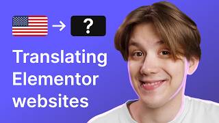 How to Translate Your Elementor Website Using Polylang  Multi Language WordPress Websites [upl. by Farrel]