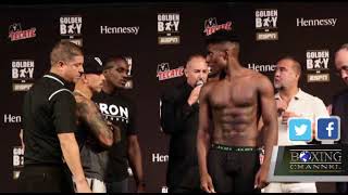 MARRERO VS ROJAS WEIGHINS RESULTS HIGHLIGHTS [upl. by Melvina]