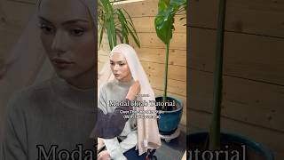 Modal Hijab Tutorial  Over The Shoulder Style with Full Coverage [upl. by Loralie848]