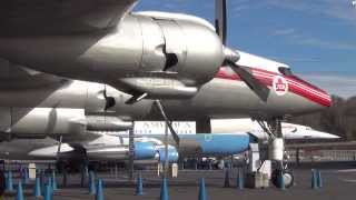 Detailed Views of an exTransCanada Super Constellation [upl. by Nonohcle358]