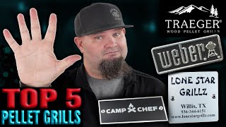 My Top 5 Pellet Grills [upl. by Naval909]