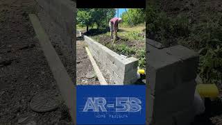 Home improvement Make a drainage for a retaining wall Part 2 13 [upl. by Pearline]