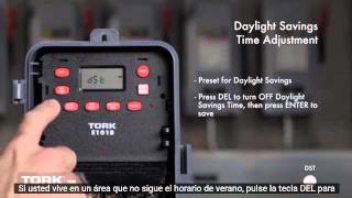 tork E101B Time switch subtitulada español [upl. by Anua]