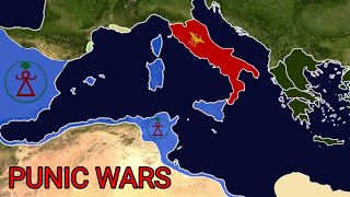 The Punic Wars  264 BC  146 BC [upl. by Koa]