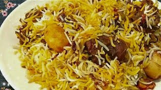 Mutton Biryani Recipe  Goat Biriyani  Biryani Recipe Bengali Style [upl. by Rolandson]