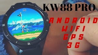 Probando APP´s en SmartWatch KingWear KW88 PRO [upl. by Norris]