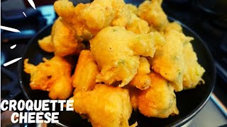 Cheese Croquette Recipe Recette Croquette Fromage Ramadhan snackMalika recipe mauritian cuisine [upl. by Saylor]