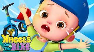 The Wheels On The Bike Song  Nursery Rhymes amp Kids Songs  Baby Ronnie Rhymes [upl. by Amsirac219]