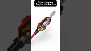 Diaphragm Air Engine mechanism mechanic Engine engineering solidworks [upl. by Notyarb]