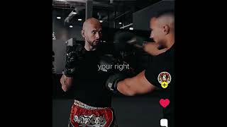 Andrew Tate shown you a perfect counter punch 🤜🏽 [upl. by Lebna372]