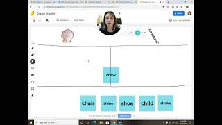 Digraph sh and ch Google Jamboard [upl. by Nudnarb31]