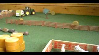 Toy tractors doing silage [upl. by Avner]