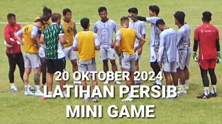 Latihan Persib Mini Game [upl. by Aelrac]