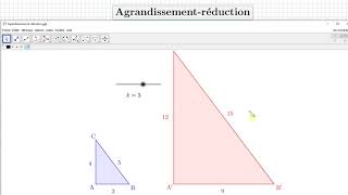 Cours ♦ Agrandissement réduction de rapport k c’est quoi  Proportionnalité ♦ Quatrième Troisième [upl. by Clausen178]