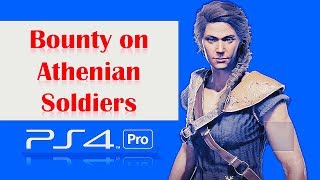 Assassins Creed Odyssey Bounty on Athenian Soldiers [upl. by Stephenie]