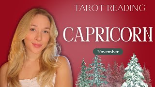 Capricorn ♑️ WATCH THIS BEFORE THE END OF NOVEMBER 🌟🐐 [upl. by Halsey]