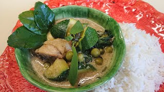 Grünes Thai Curry REZEPT แกงเขียวหวาน [upl. by Attesoj302]