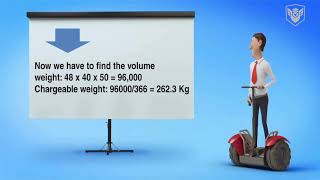 Air freight  Chargeable weight concept [upl. by Griffie]