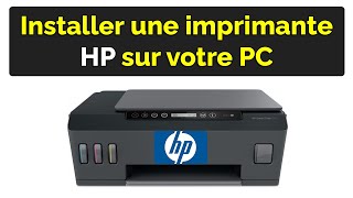 Comment installer une imprimante HP sur mon ordinateur [upl. by Atekihc]