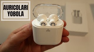 Recensione auricolari wireless YOBOLA [upl. by Aicitel]