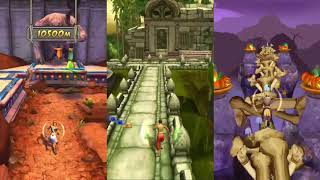 Blaznig Sands VS Lost Jungle VS Spooky Summit Temple Run 2 [upl. by Jason664]