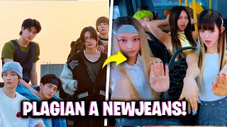 ¡Plagio descarado RIIZE copia descaradamente a NewJeans en nuevo MV fans enfurecidos [upl. by Alitta]