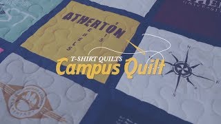 Campus Quilt Company We Make Tshirt Quilts [upl. by Lizzy164]