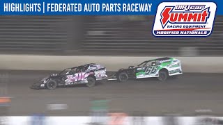 DIRTcar Summit Modified Nationals  Federated Auto Parts Raceway I55  June 22 2024  HIGHLIGHTS [upl. by Tennos]