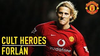 Diego Forlán  Cult Heroes  Manchester United [upl. by Eiliab176]