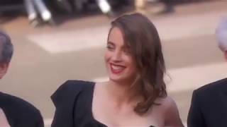 Cannes Red Carpet  Adèle Haenel  Julie London Fly Me To the Moon [upl. by Corel722]