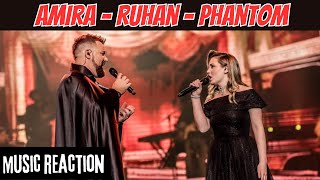 Music Reaction  Amira Willighagen amp Ruhan du Toit  The Phantom Of The Opera [upl. by Cleary111]