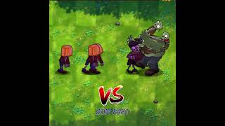 PvZ Fusion  Team Zombies Vs Gagantuar Zombie  Who will win shorts [upl. by Trebled737]