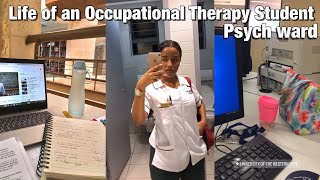 VLOGA day in the life of an Occupational Therapy Student PSYCH WARD University of Western Cape [upl. by Odnomor492]