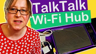 YOUR TALKTALK WiFi HUB  unboxing and set up DAILY VLOGS UK [upl. by Ryun]