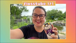 Flosstube 171 Kid Stitching Request of Pokemon Balls and My Save the Stitches Haul [upl. by Myles183]