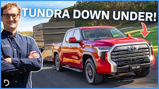 Unleashing The Power Of The 2024 Toyota Tundra Australias Ultimate First Drive  Drivecomau [upl. by Crispas]