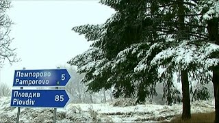 Weißer Balkan Schnee in Bulgarien und Albanien [upl. by Asiil]