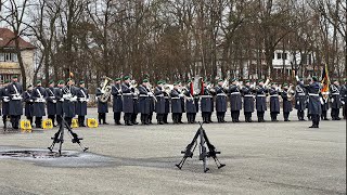 SteinmetzMarsch Stabsmusikkorps der Bundeswehr  Feierliches Gelöbnis 2 Kompanie Wachbataillon [upl. by Thamos]