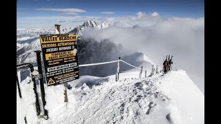 ChamonixMontBlanc  Vallée Blanche [upl. by Joleen]