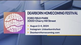 Dearborn Homecoming this Weekend at Ford Field Park [upl. by Brocky]