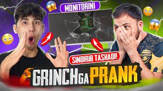 MANITOR SINDIRISHDAN 1 VS 1 🔫 PRANK QILAMAN DEB QOVUN TUSHIRDIK 🤦‍♂️ GRINCHGA PRANK [upl. by Hellman]