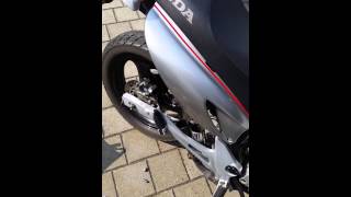 Honda Varadero 125 modified exhaust [upl. by Lamphere98]