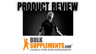 Bulk Supplements Review  Taste Quality Effects  Taurine Theanine NAC and More [upl. by Lahpos]