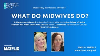 113 What do midwives do midwiferyhour [upl. by Kinimod]