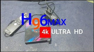 تركيب مستقبل الاشارة خارحي The signal receiver is installed outside of the TV BOX H96MAX 4K ULTRA HD [upl. by Eirolav]